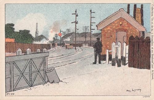 Künstler Amédée Ernest Lynen Top-Zustand“