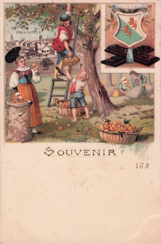 Postkarte Frauenfeld Frauenfeld Suchard Litho ca. 1900 Frauenfeld