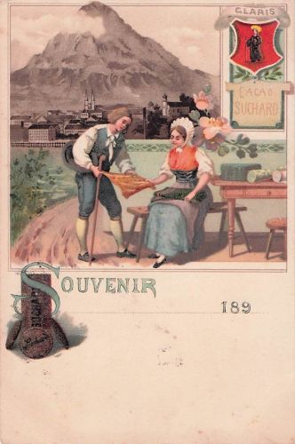 Glarus - Cacao Suchard - Litho