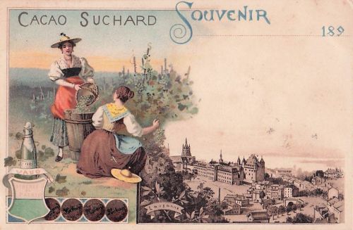Lausanne - Cacao Suchard - Litho