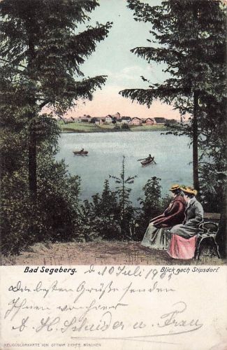 Bad Segeberg. Blick nach Stipsdorf