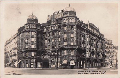 Frankfurt Main Carlton Hotel