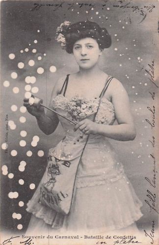 Souvenir du Carnaval Bataille de Confettis