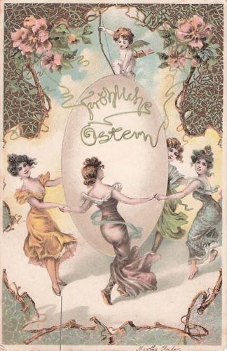 "Frohe Ostern"