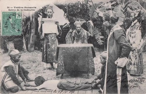 Vietnam – Annamite Theater – Cadouille-Szene – Publ. Planté 31 - - Vietnam - T