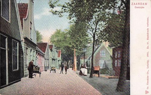 AK Zaandam, Oostzijde, Strassenpartie