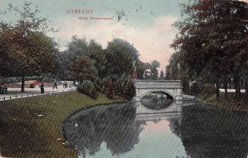 Ak Utrecht Niederlande, Witte Vrouwenpoort