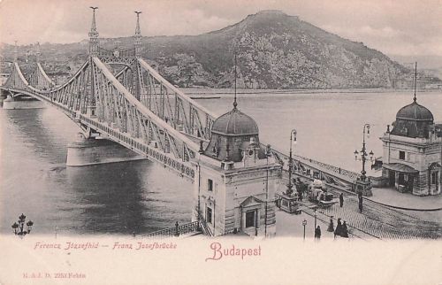 Ferencz Józsefhid Franz Josefbrücke Budapest