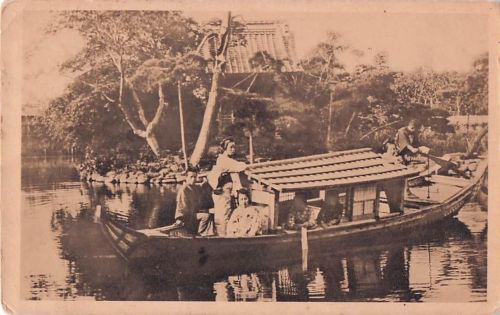 NORDDEUTSCHER LLOYD BREMEN. Japanisches Blumenboot.