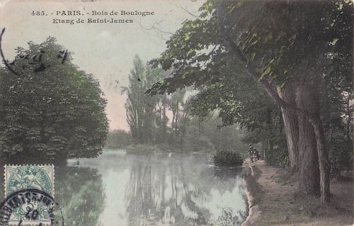 485. PARIS. Bois de Boulogne Etang de Saint-James