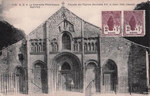 1115 A. G. A. La Charente Pittoresque RUFFEC