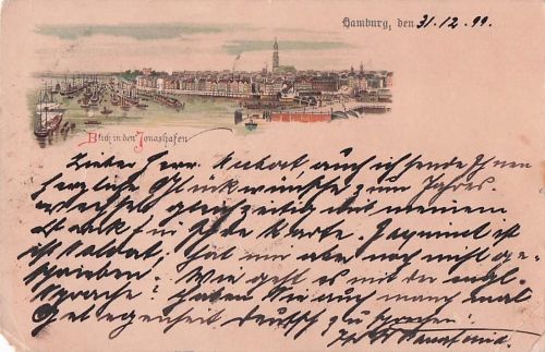 Hamburg, Blick in den Jonashafen