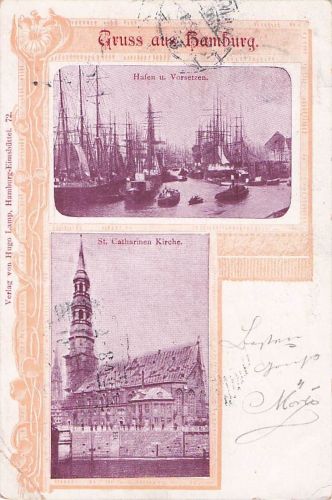 Hamburg Messberg St. Catharinen Kirche Kat. Hamburg