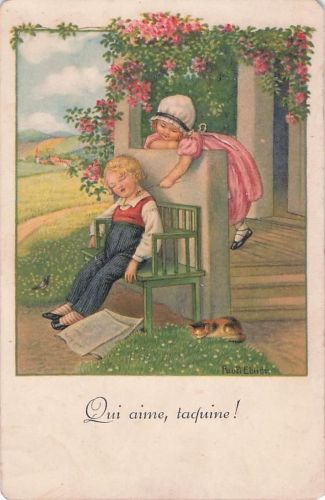 Künstler Ak Ebner, Pauli