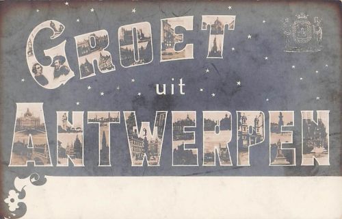 GROET UIT ANTWERPEN