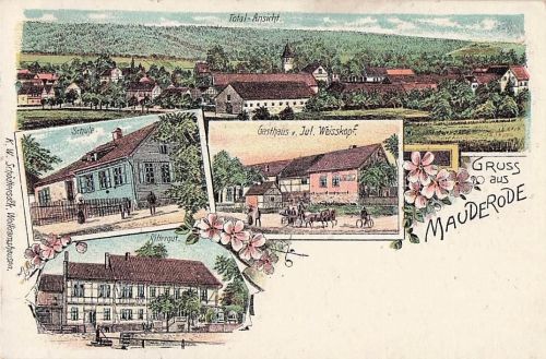 Lithographie GRUSS aus MAUDERODE