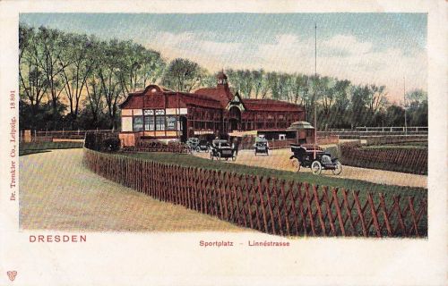 DRESDEN Sportplatz Linnéstrasse