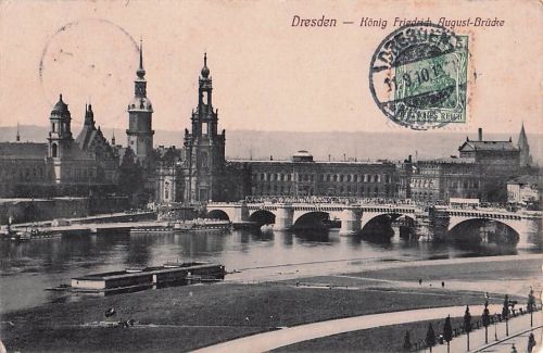 Dresden -König Friedrich drich August-Brücke