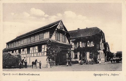 AK Bodersweier, Gasthaus zum Ochsen