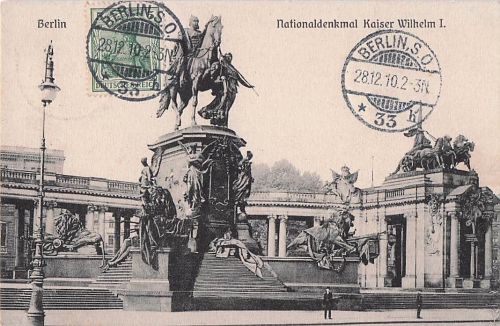 Berlin Nationaldenkmal Kaiser Wilhelm I. BLIN