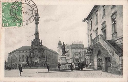 AK Olmütz, Strassenpartie am Oberring