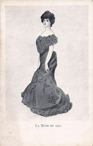 LA MODE EN 1900