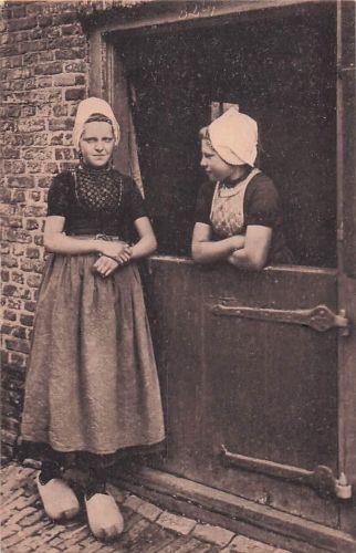 Volkstracht aus der Region Zeeland,