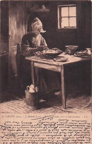 Jules Benoît-Lévy "Ontbijt van het Oudje