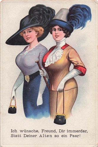 Ich wünsche, Freund, Dir immerdar, Statt Deiner Alten so ein Paar!