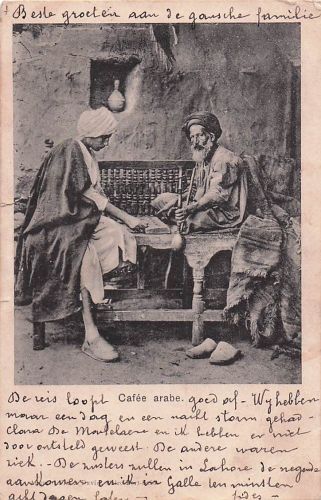 AK Café Arabe, Araber bei Brettspiel