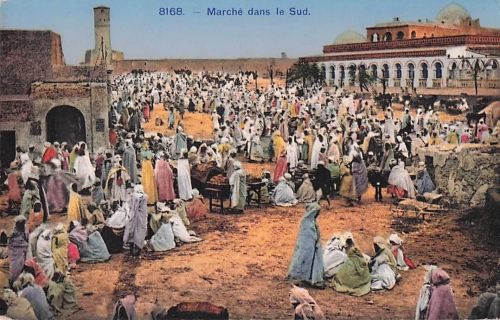 8168. Marché dans le Sud.