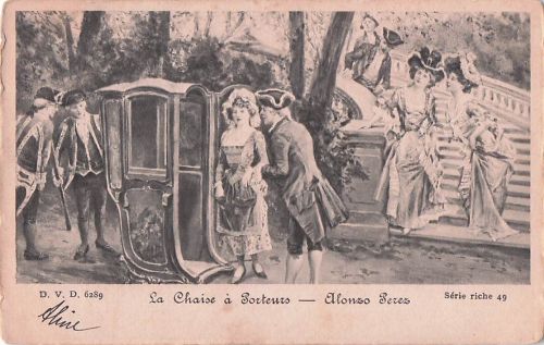 D. V. D. 6289 La Chaise à Sorteurs Alonzo Berez Série riche 49