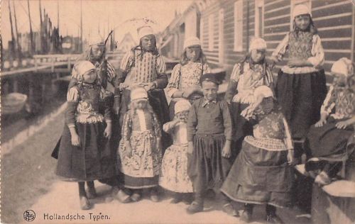 Hollandsche Typen.