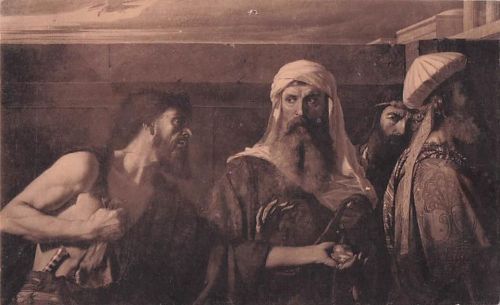 London. Tate Gallery. Die Reue der Judos. Edward Armitage.