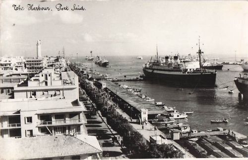 The Harbour. Port Said.