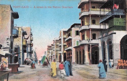 AK Port-Said, a street in the Native Quarters