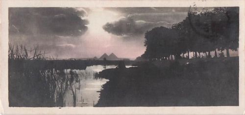 ÄGYPTEN - Kairo - Landschaft - L.Scorztis e Co 1