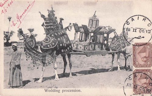 Wedding procession.