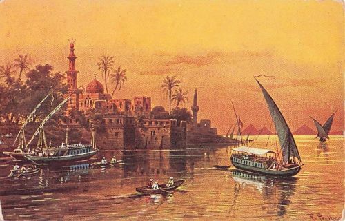 Kairo Am Abend Perlberg, F.