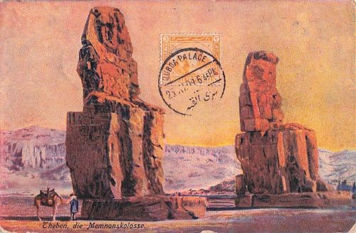 Theben, die Memnonskolosse