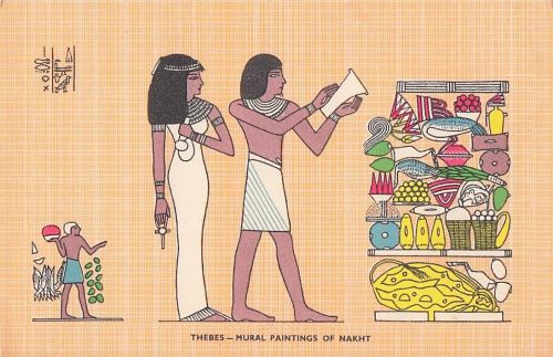 THEBES-MURAL PAINTINGS OF NAKHT