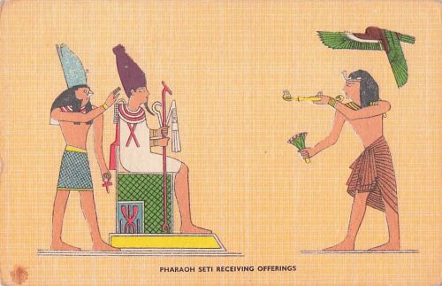 PHARAOH SETI RECEIVING OFFERINGS