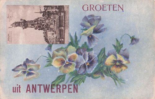 uit ANTWERPEN Antwerren Ant GROETEN
