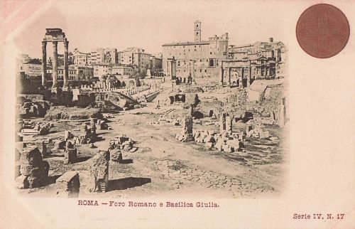 ROMA-Foro Romano e Basilica Giulia. Serie IV, N. 17