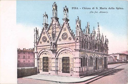 PISA -Chiesa di S. Maria della Spina. (Da fot. Alinari).