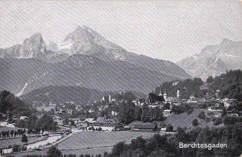 AK BERCHTESGADEN nach BEZIRK CHEMNITZ SACHSEN