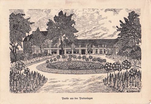 Gruszka Partie aus den Parkanlagen