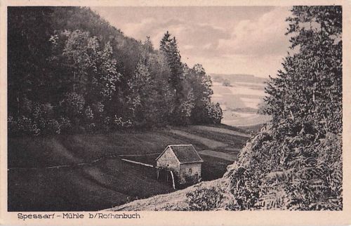 Spessart - Mühle b/Rofhenbuch.