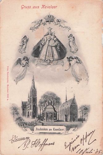 AK Kevelaer, Kirche und Kapelle mit Gnadenbild