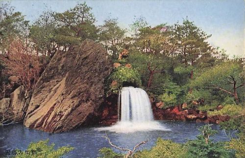 Wasserfall, Flussufer, Buena Vista, Virginia, Norfolk